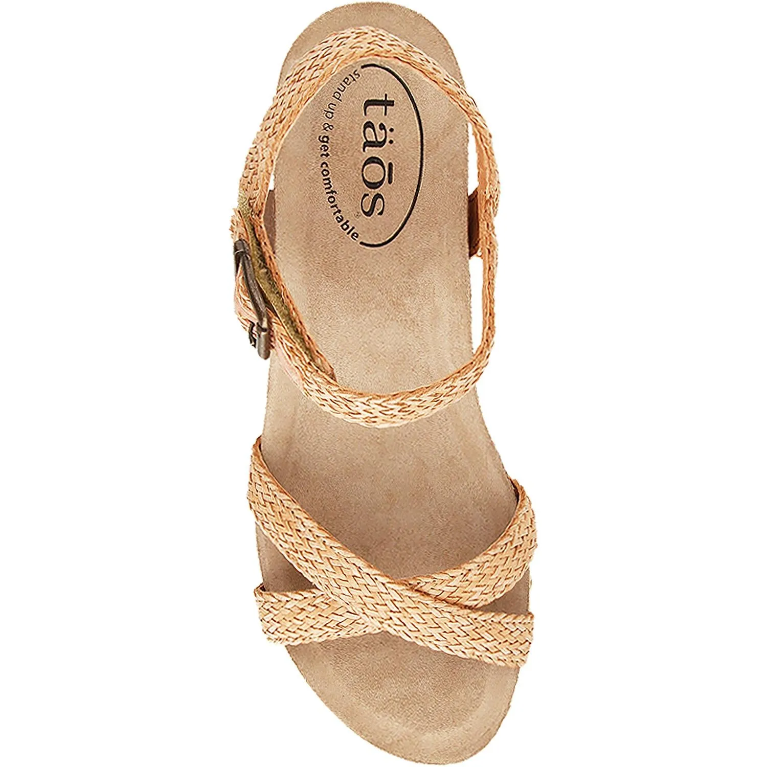 Women's Taos Hey Jute Blush Leather