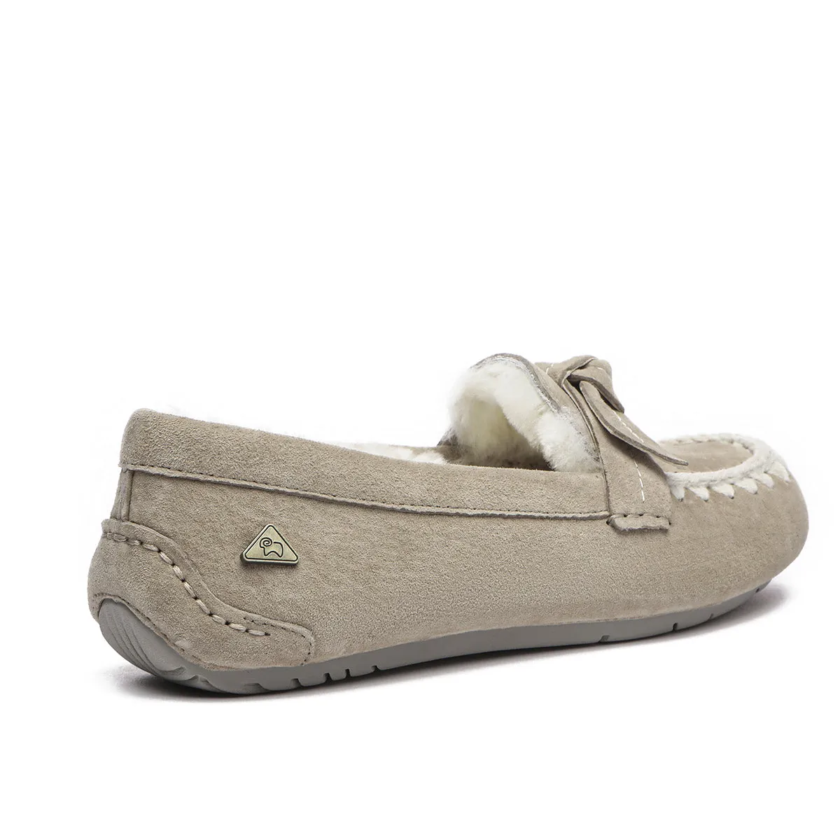 Woven Bow Moccasin