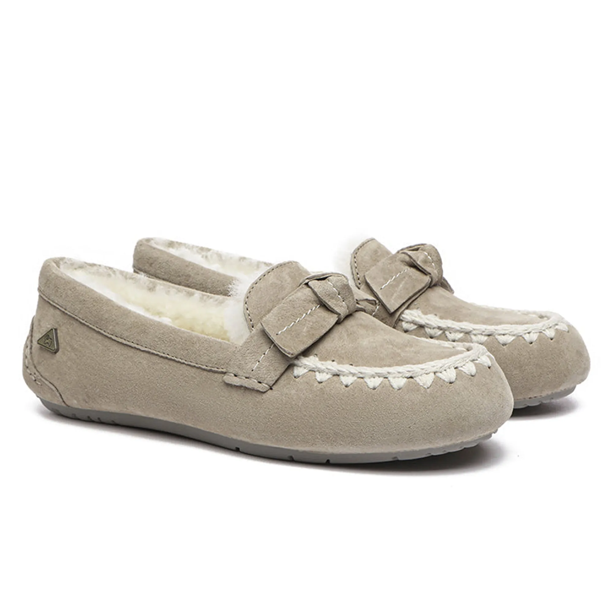 Woven Bow Moccasin