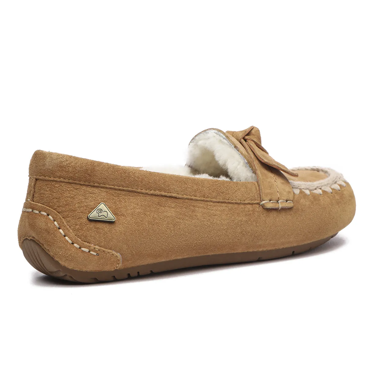 Woven Bow Moccasin