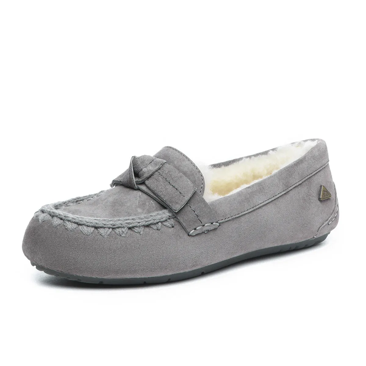 Woven Bow Moccasin