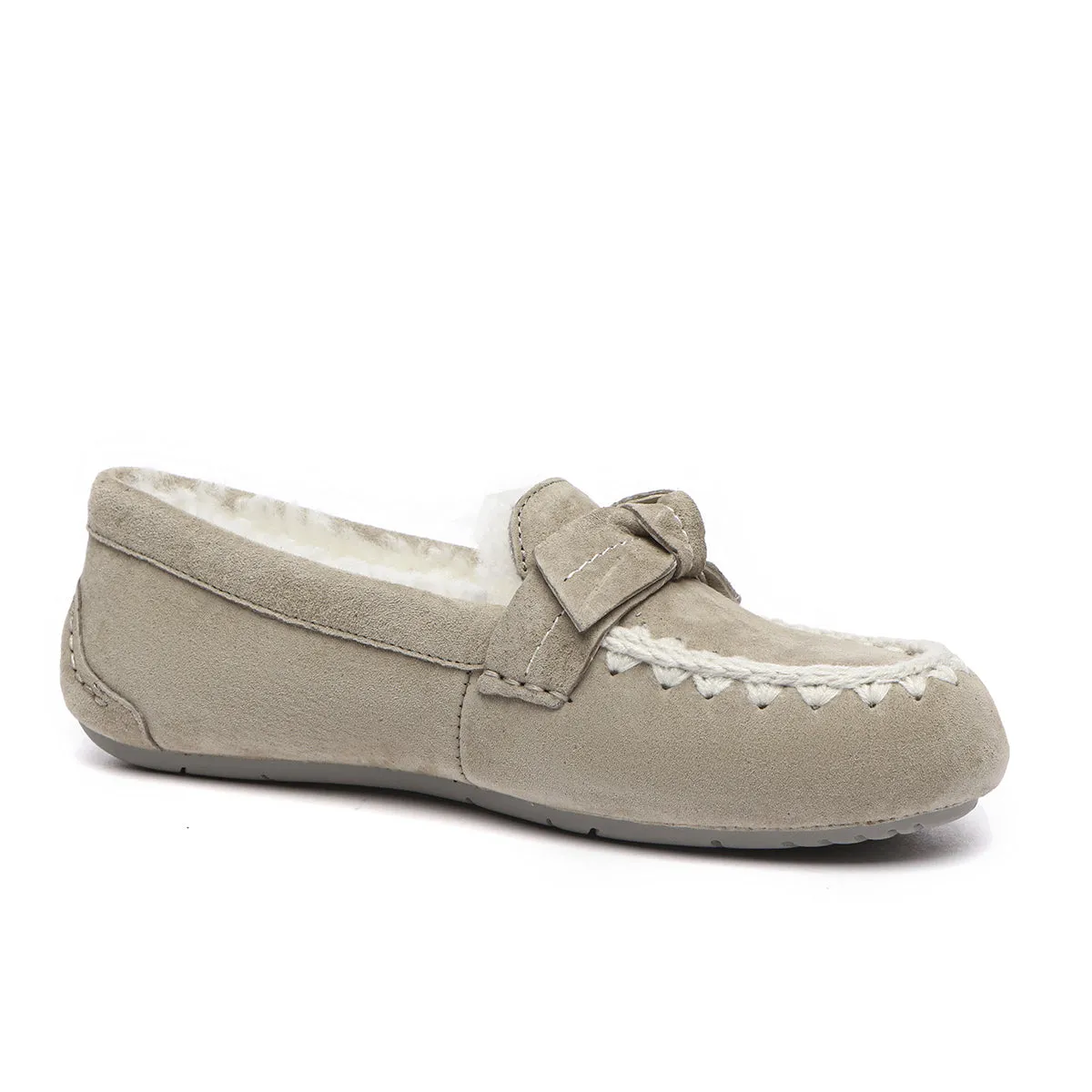 Woven Bow Moccasin