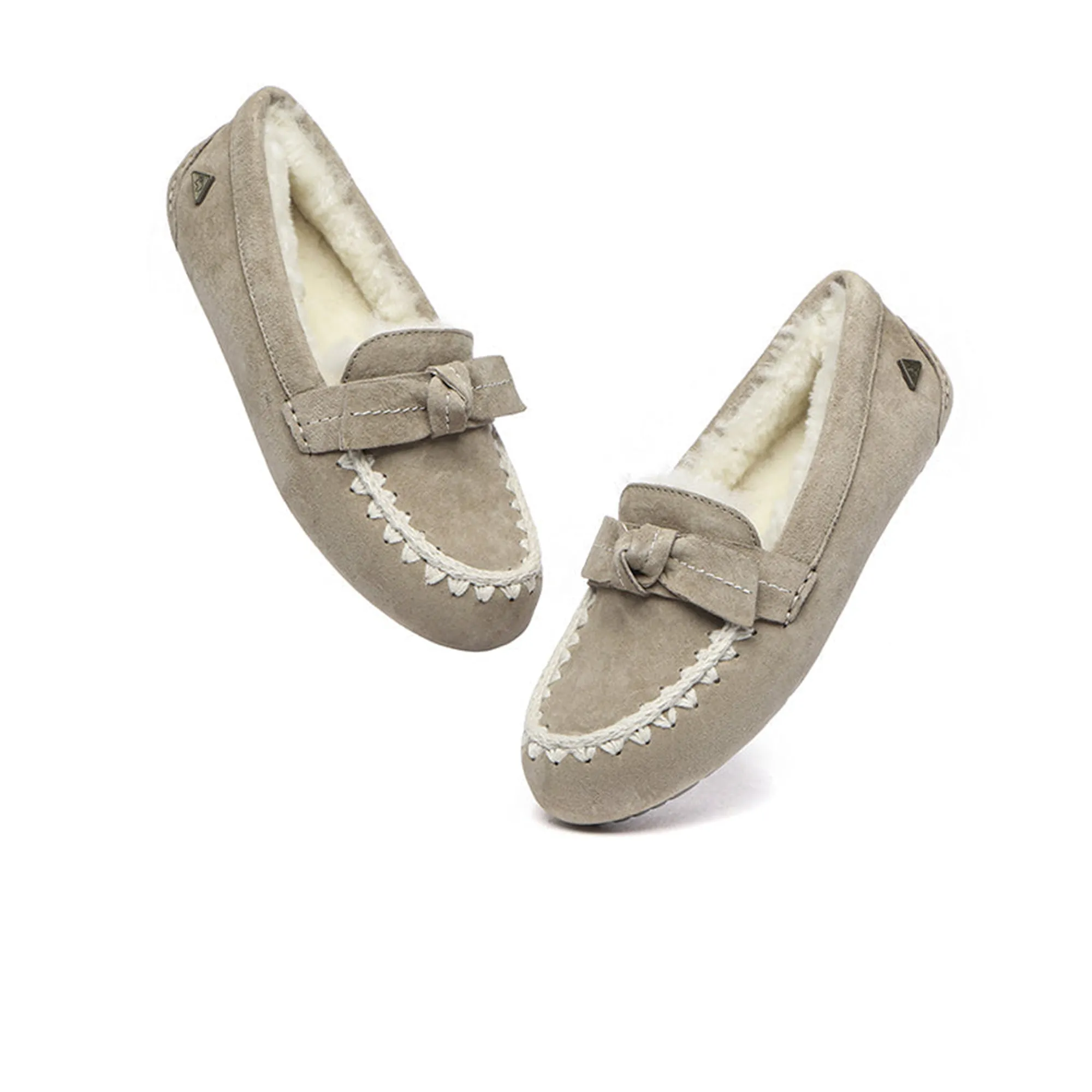 Woven Bow Moccasin