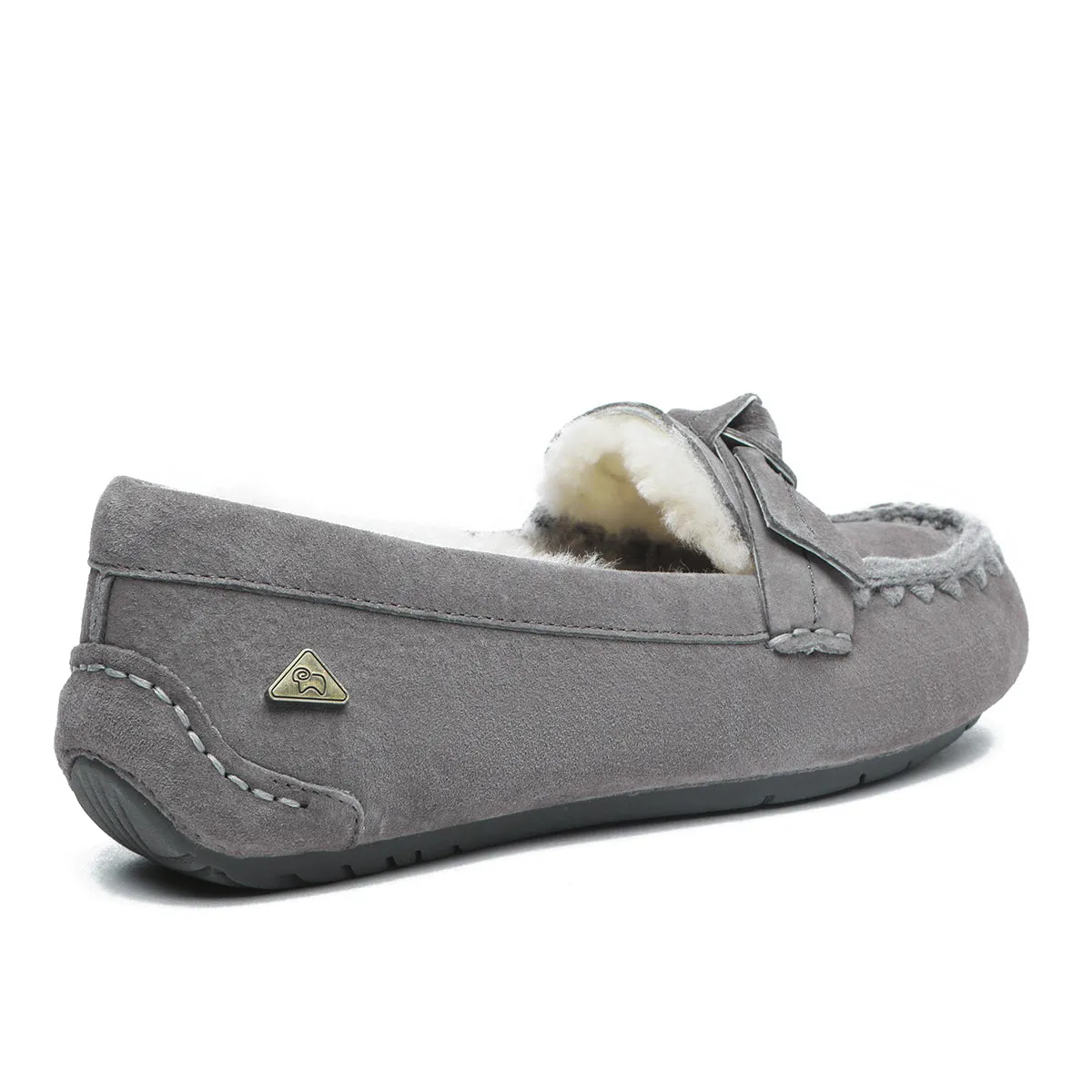 Woven Bow Moccasin