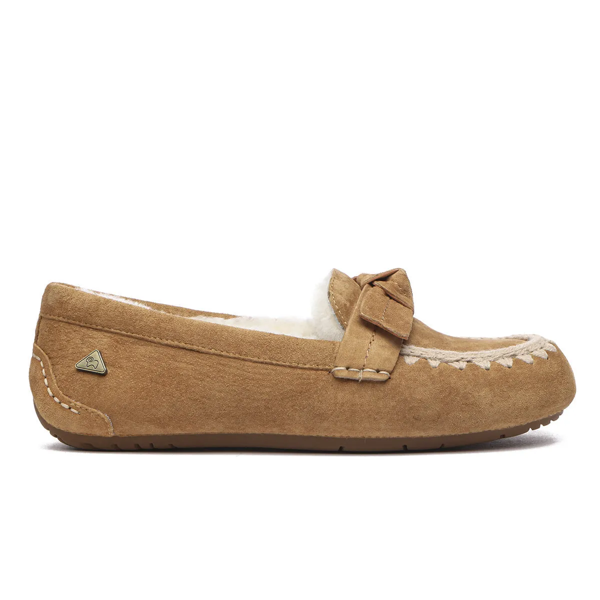 Woven Bow Moccasin