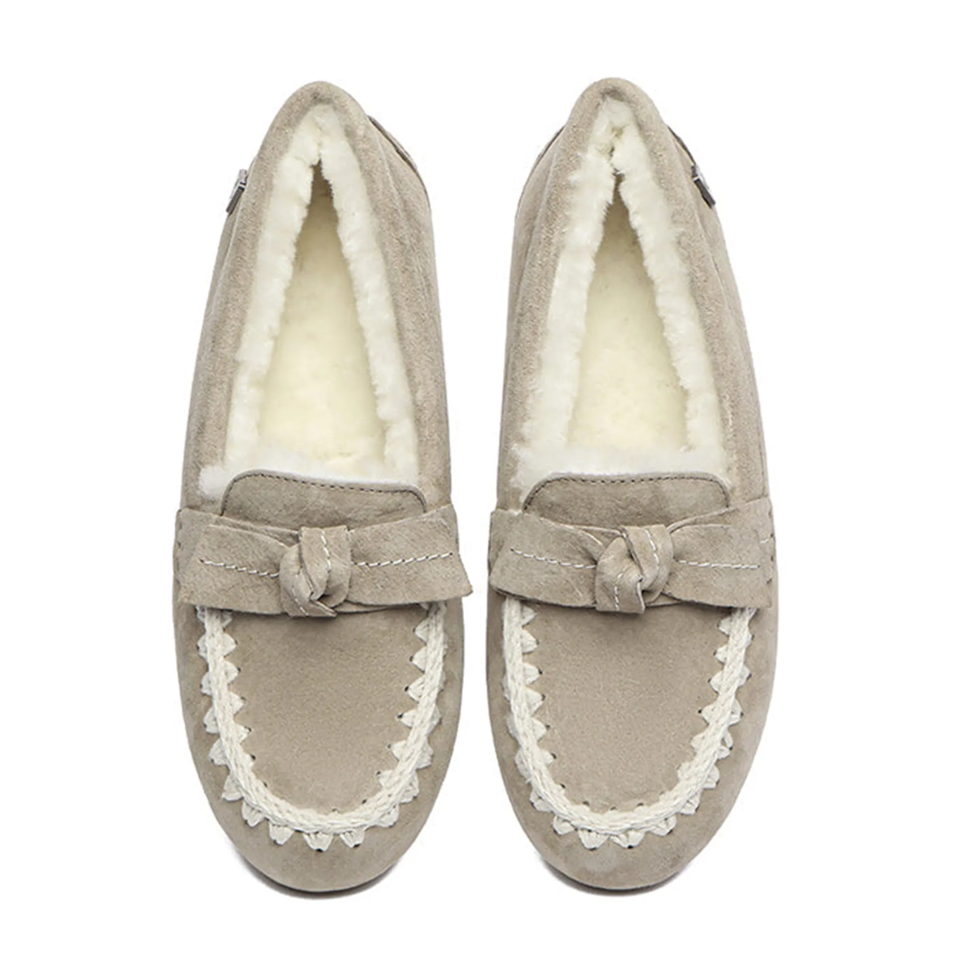 Woven Bow Moccasin