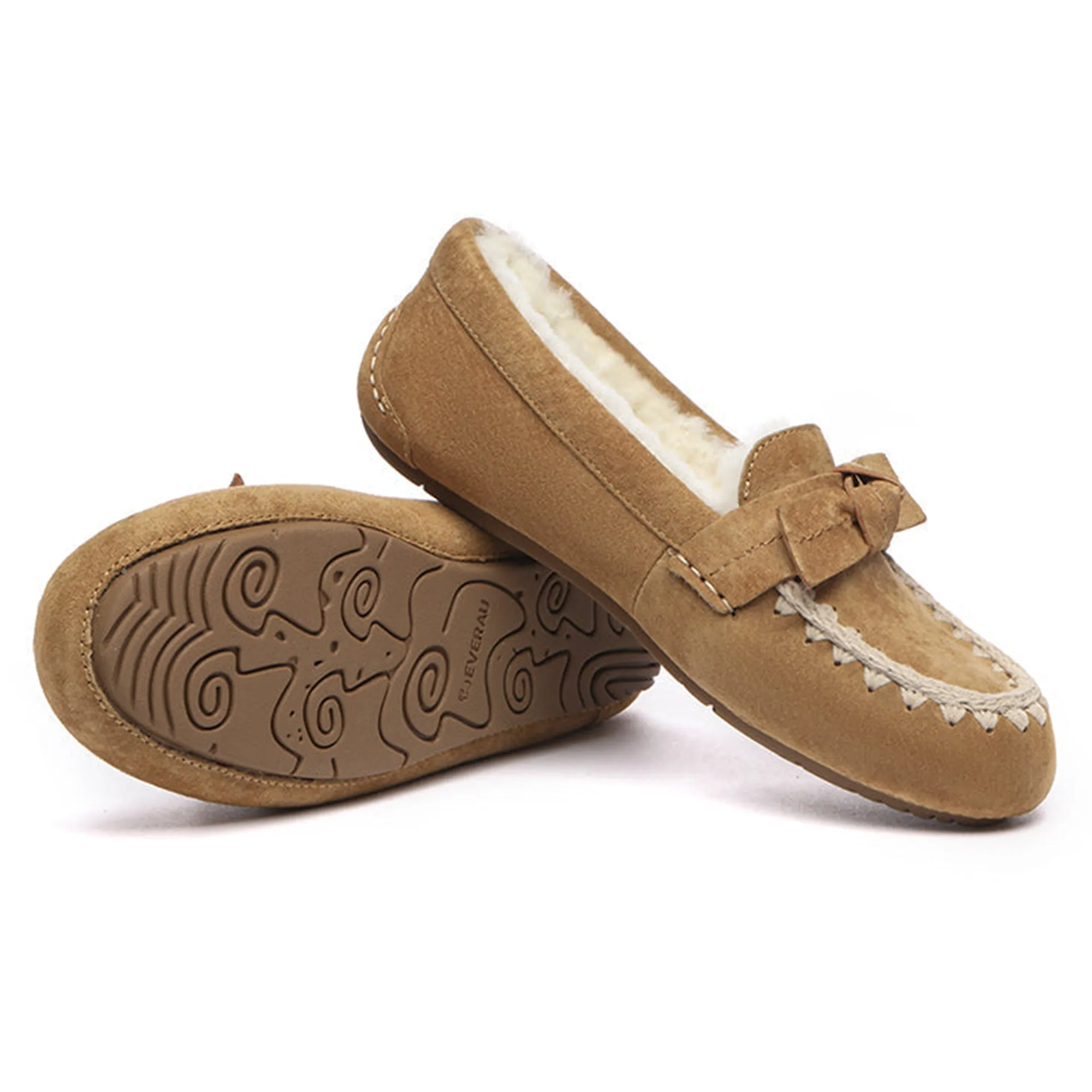 Woven Bow Moccasin