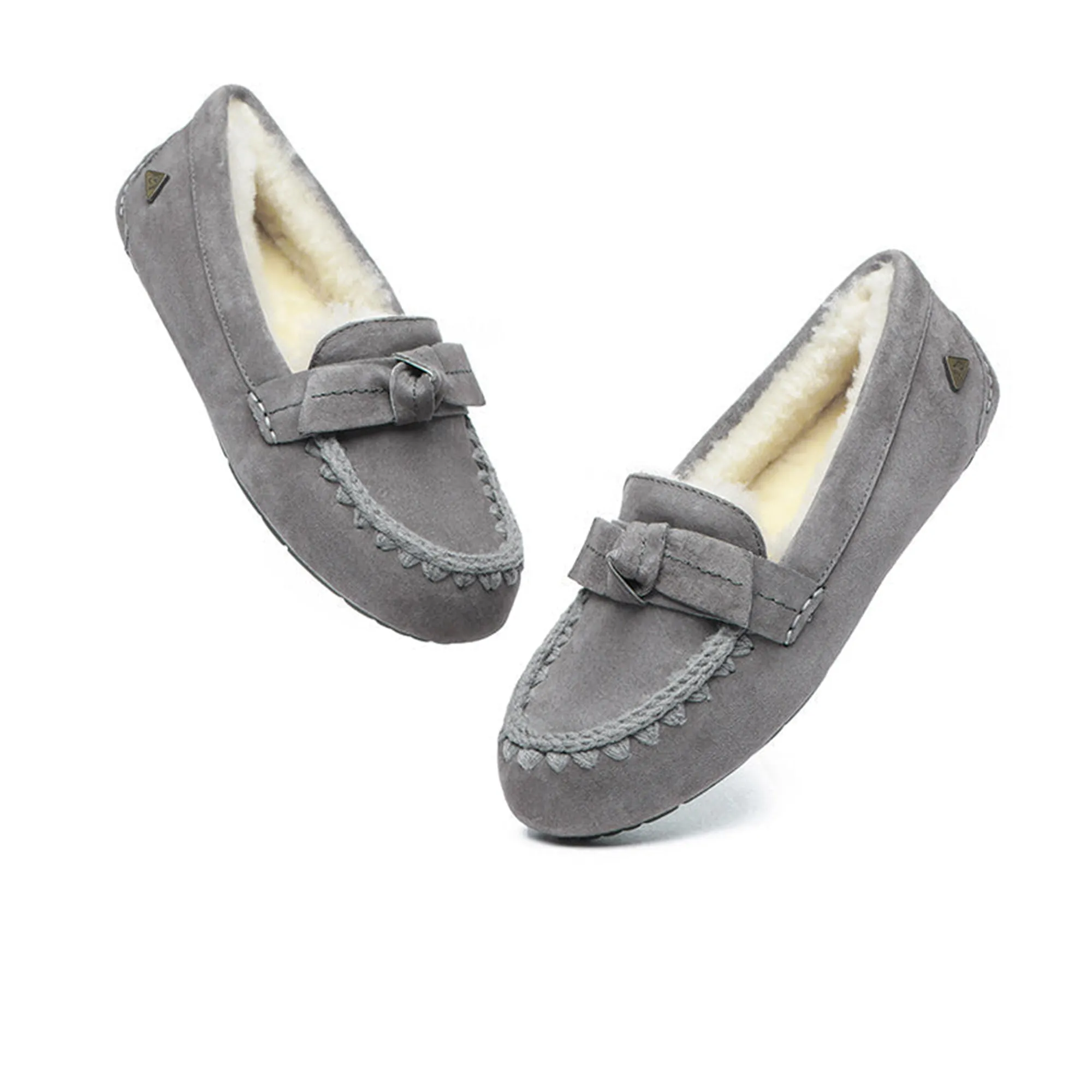 Woven Bow Moccasin
