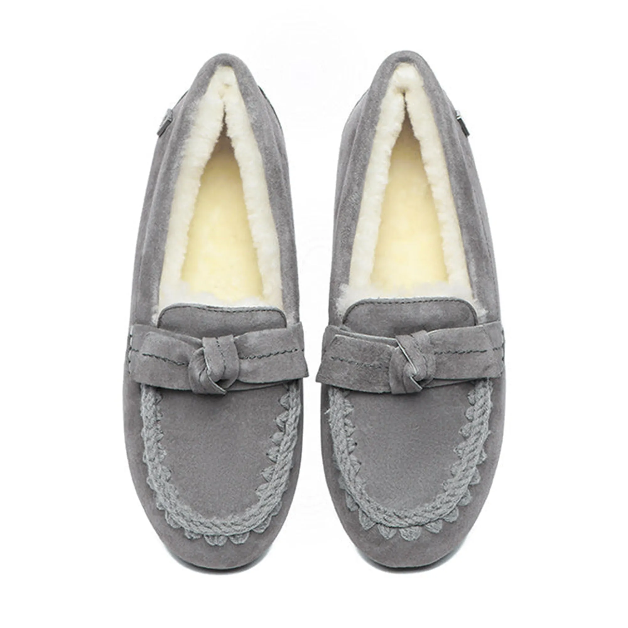 Woven Bow Moccasin