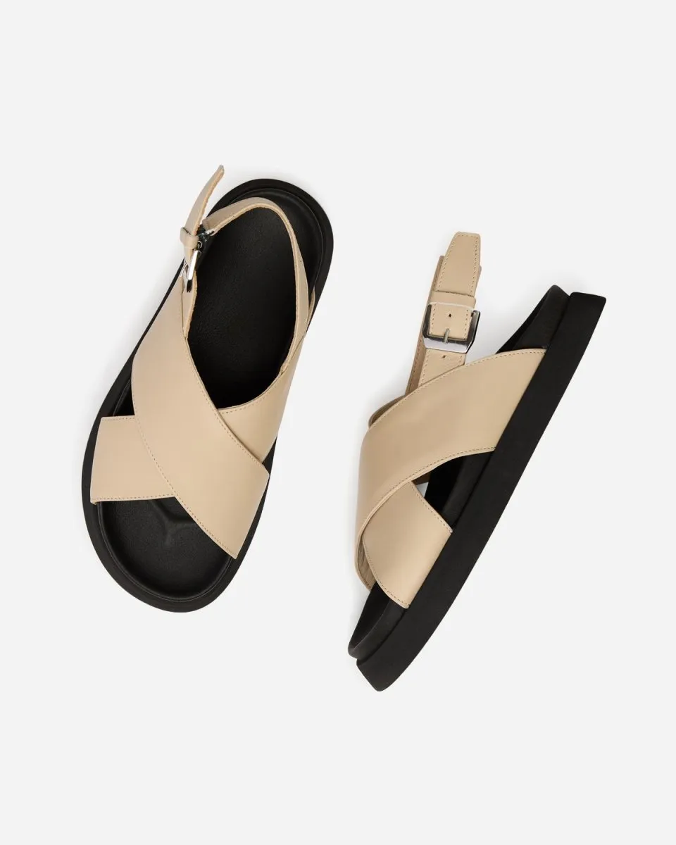 Yodi - Off White Leather