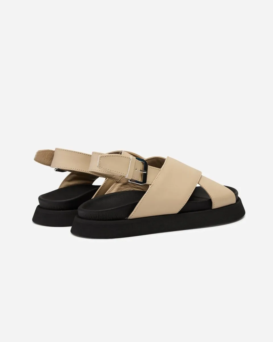 Yodi - Off White Leather