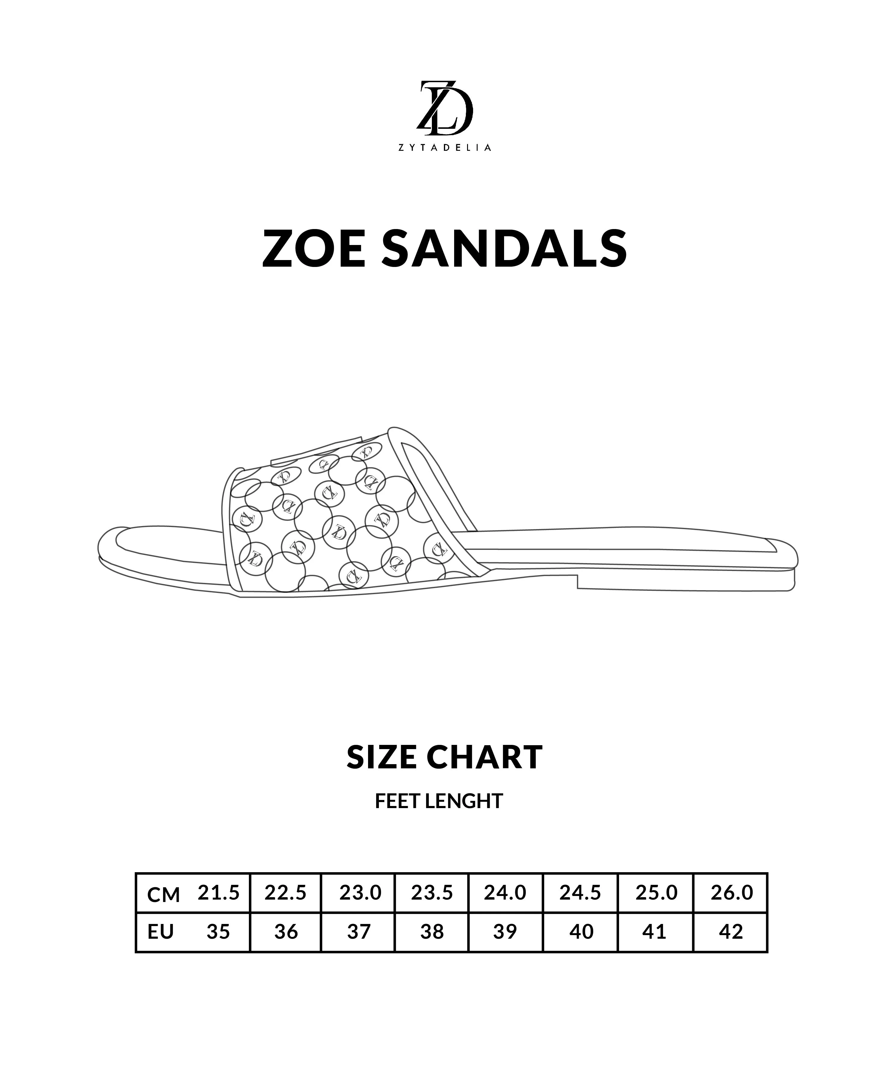 Zoe Sandal - Pearl